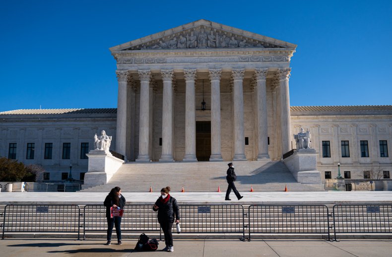 U.S. Supreme Court building on January 7