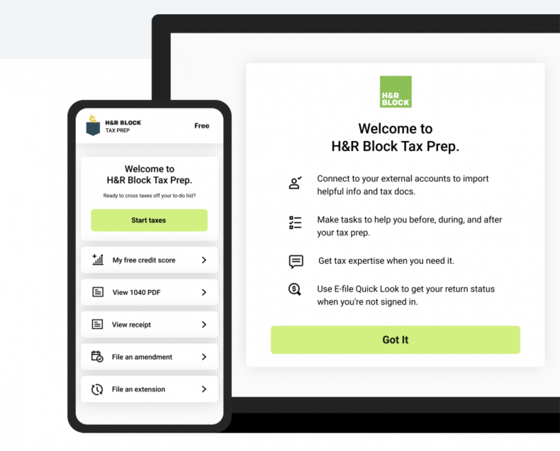 how do i download h&r block software