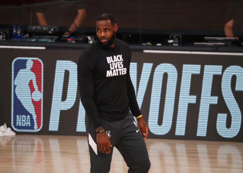 LeBron James calls for real change