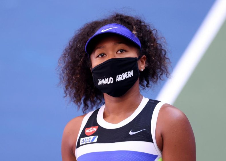 Naomi Osaka highlights murder of Ahmaud Arbery