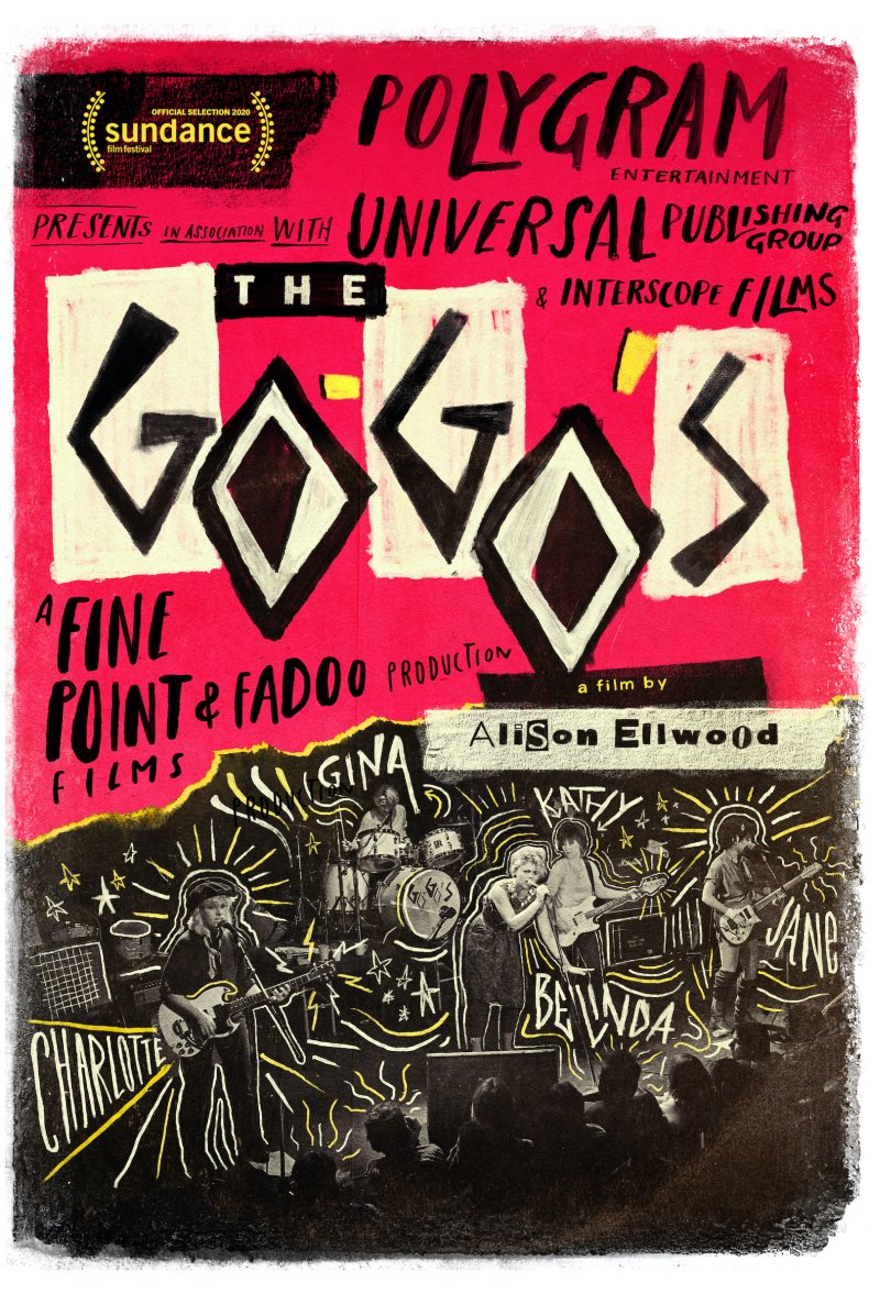 The Go-Go's documentary cover art