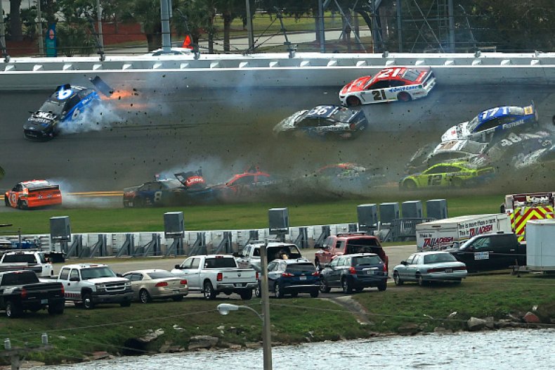 Huge Wreck at 2021 Daytona 500