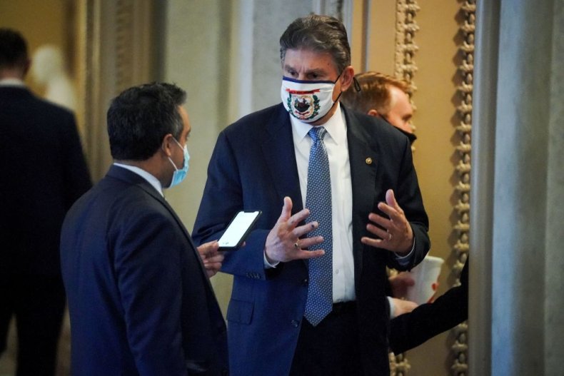 Democratic Senator Joe Manchin