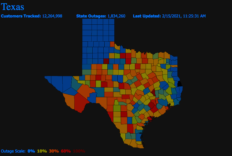 Texas New Mexico Power Outage Map – Get Map Update