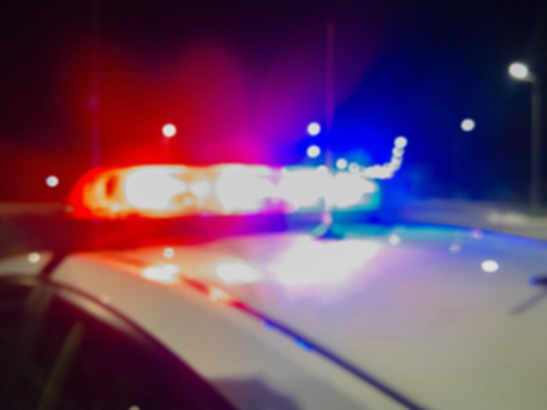 Stock photo police cruiser