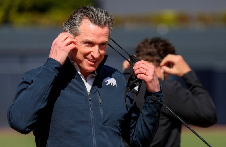 California Gov. Gavin Newsom