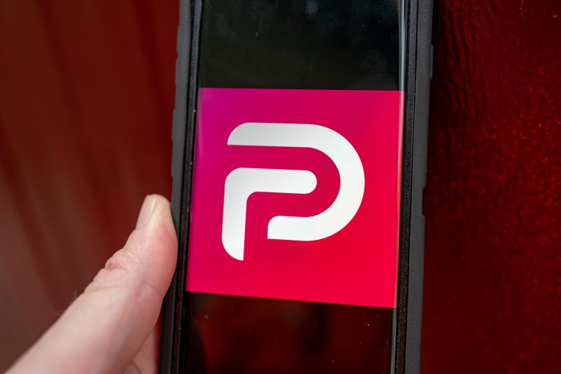 parler social media app back up, getty