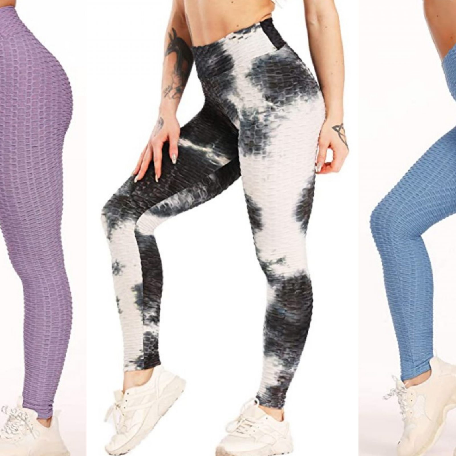  A AGROSTE Workout Leggings for Women Seamless Scrunch Butt  Lifting Leggings Booty High Waisted Yoga Pants Comfort Tights : Clothing,  Shoes & Jewelry