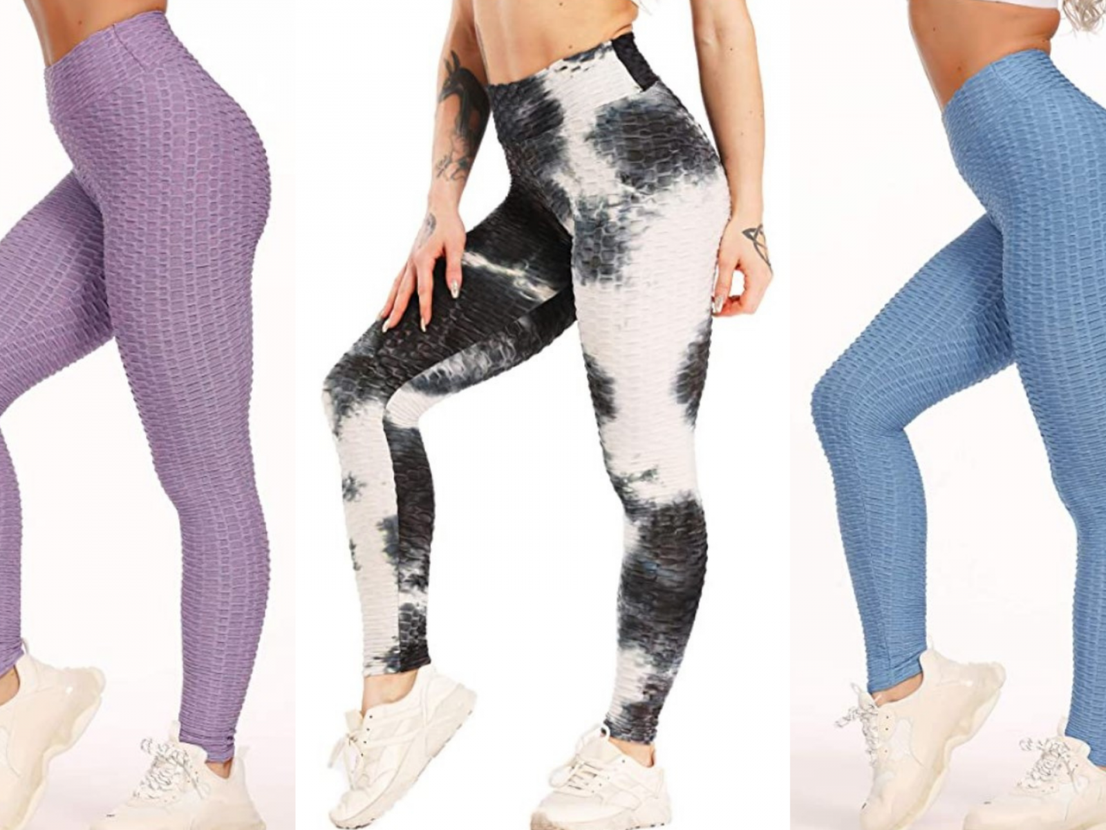 Are you tired of leg days at the gym? Give your booty an instant lift with  the SEASUM Women's High Waist Yoga Pants, or choose from a variety of  rear-enhancing leggings available