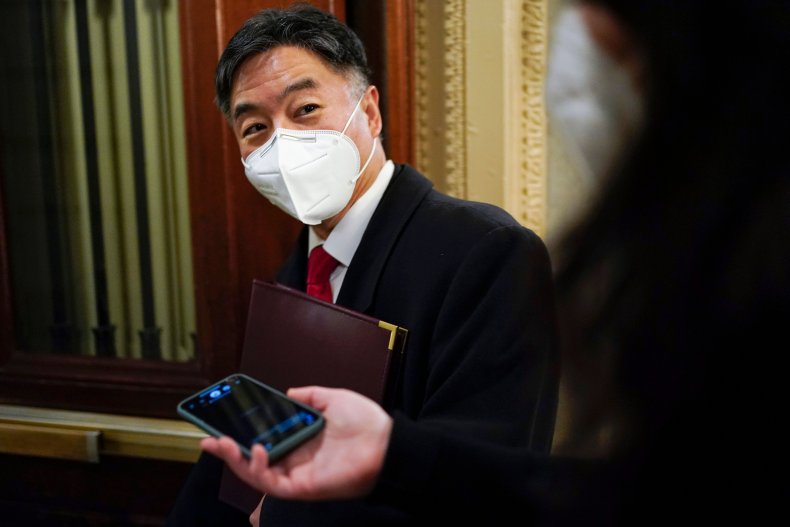 ted lieu leaving impeachment trial day two