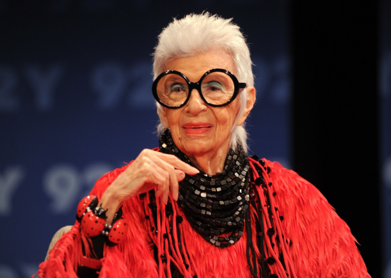 Businesswoman Iris Apfel