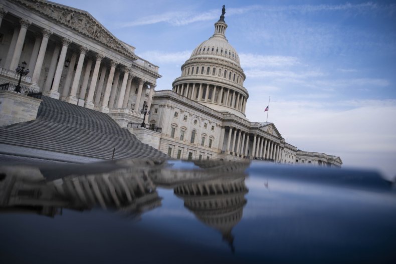 us capitol building Donald Trump second impeachment