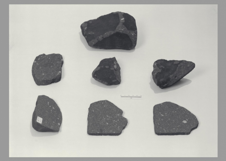 The Earth and moon trade meteorites