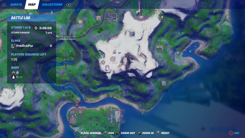 fortnite mount kay location map
