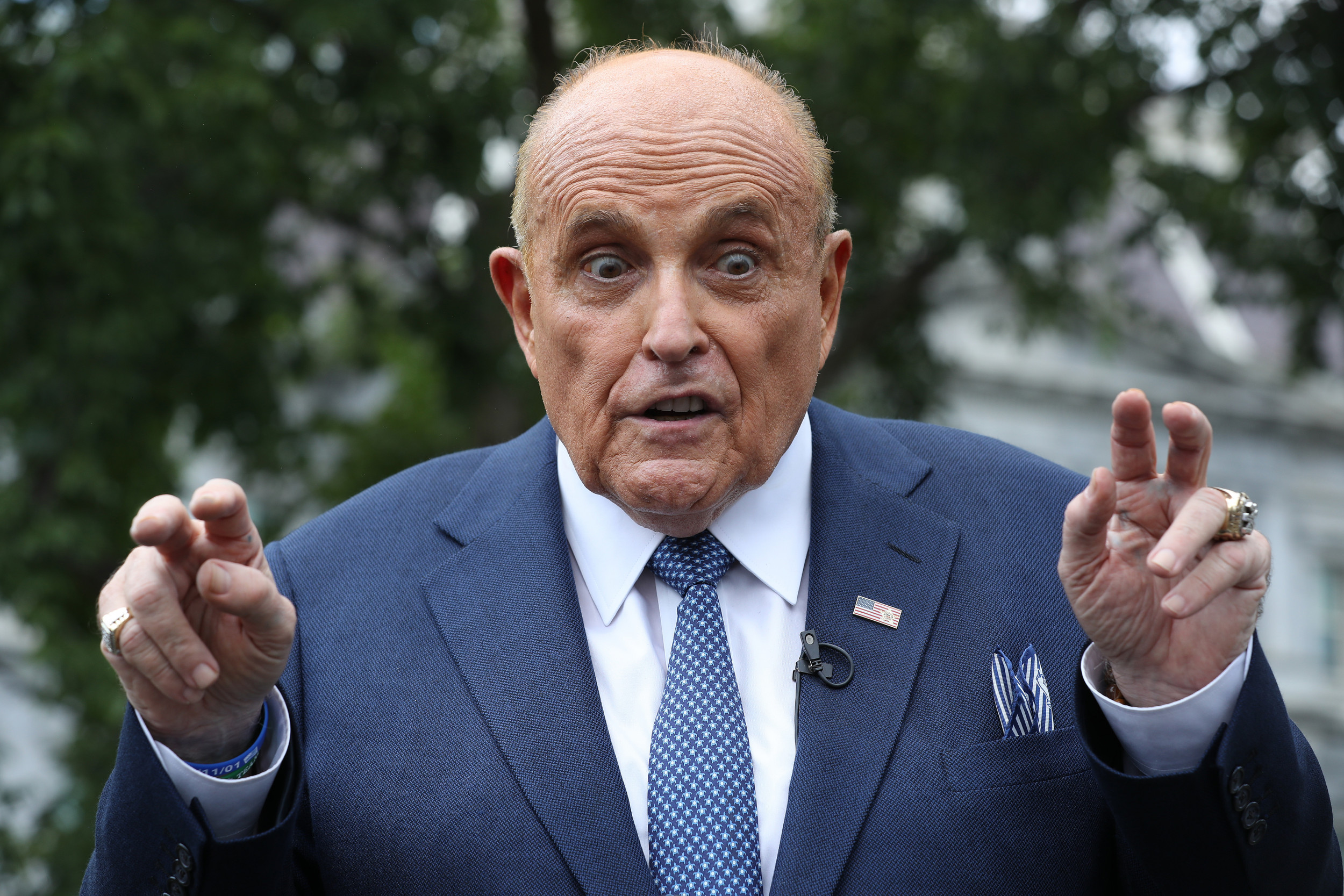 Adviser says Donald Trump’s lawyer Rudy Giuliani is not in the middle of a $ 1.3 billion Dominion lawsuit