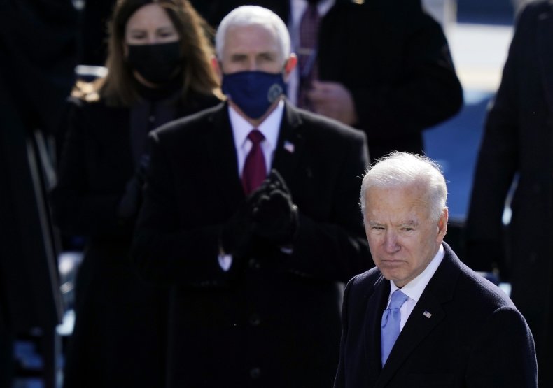 Joe Biden Mike Pence Capitol Riots Poll