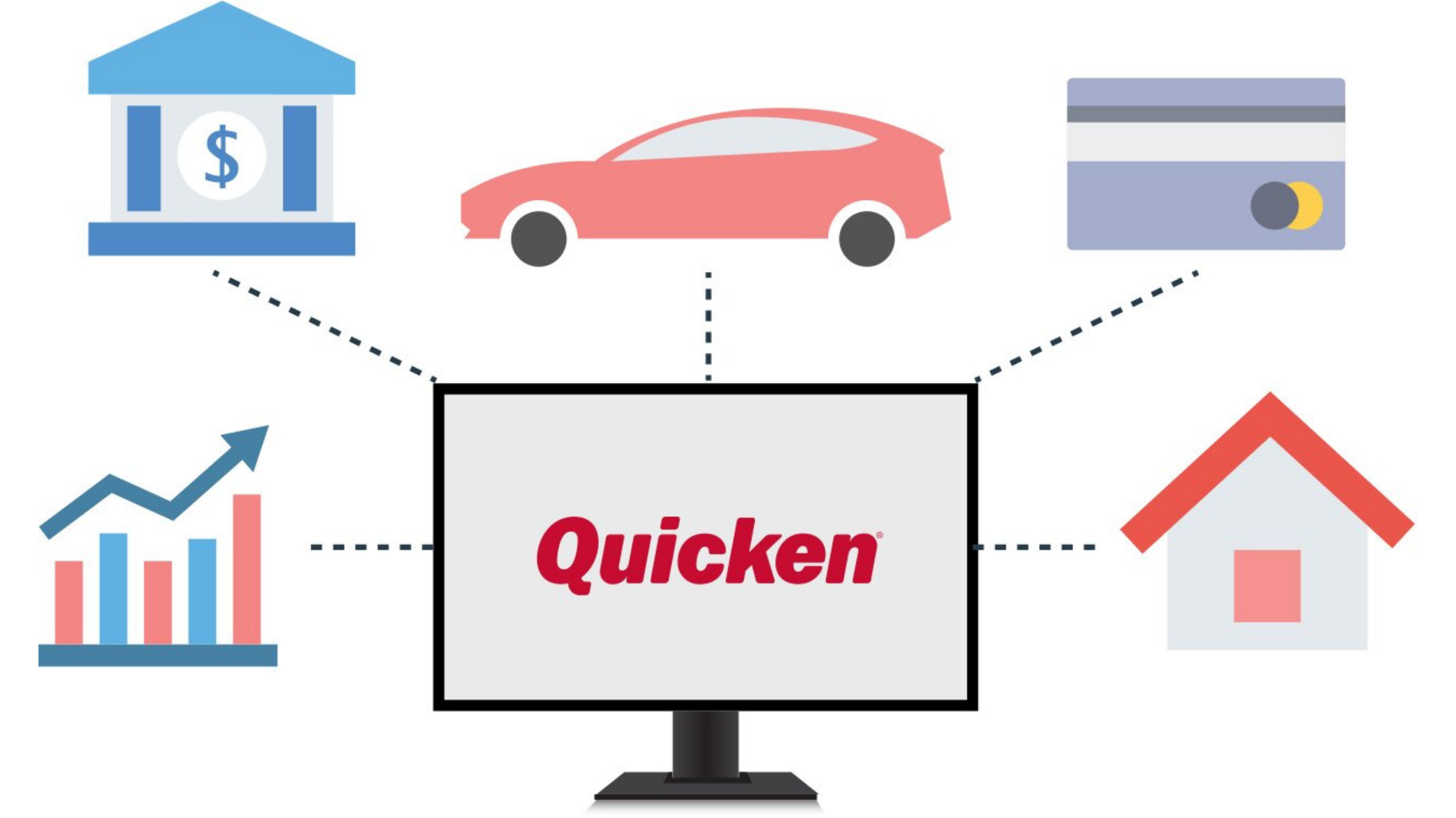 Through Quicken, you can track all your investment ...