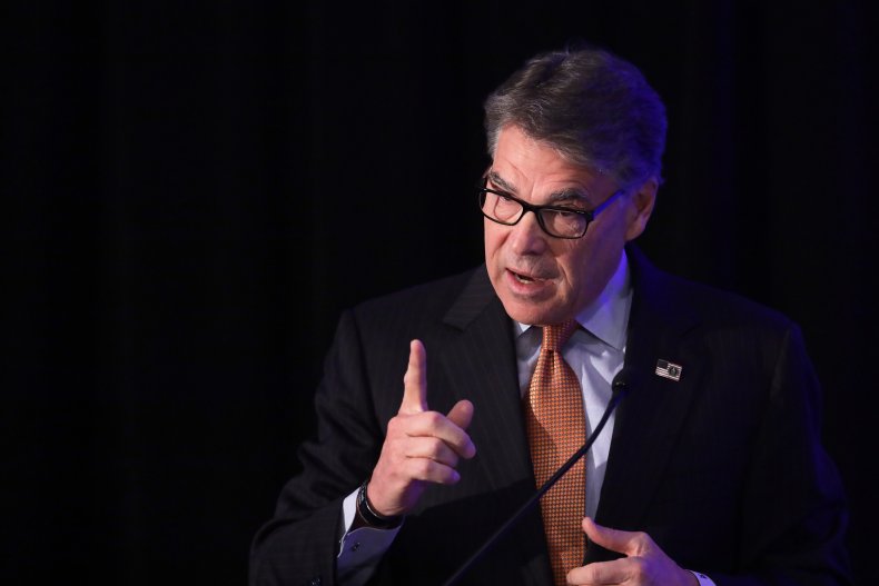 Former Texas governor Rick Perry