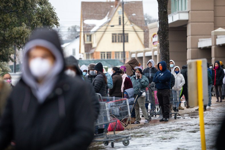 texas storm power outages charities
