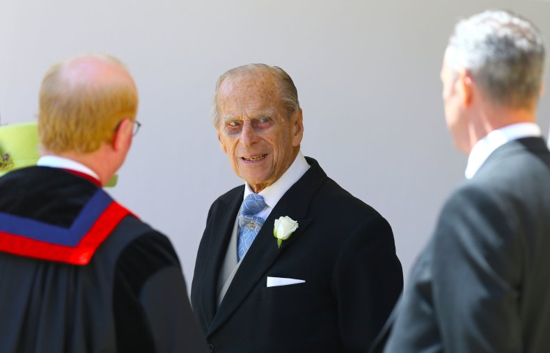 Prince Philip at Harry and Meghan's Wedding