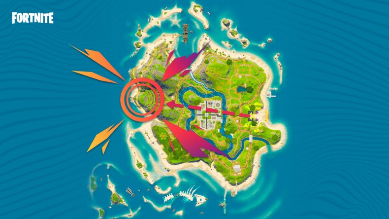 fortnite big screen location short nite