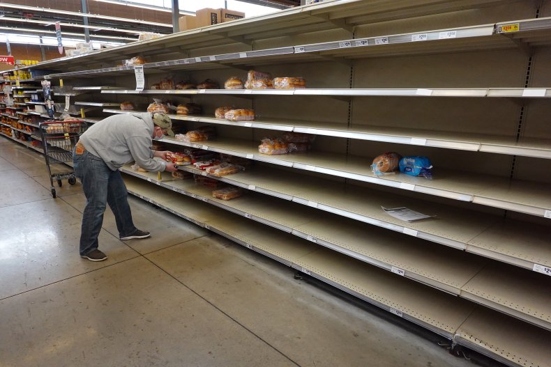 Texas Grocery Store Winter Storm