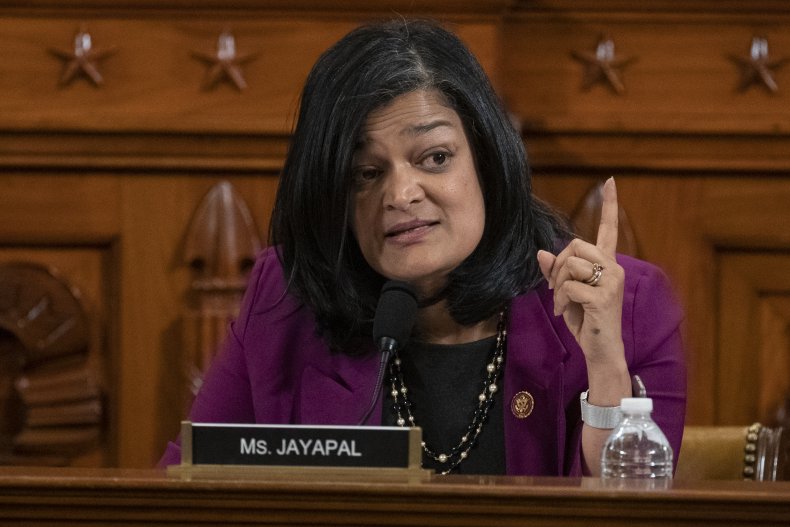 Pramila Jayapal in the lower chmaber
