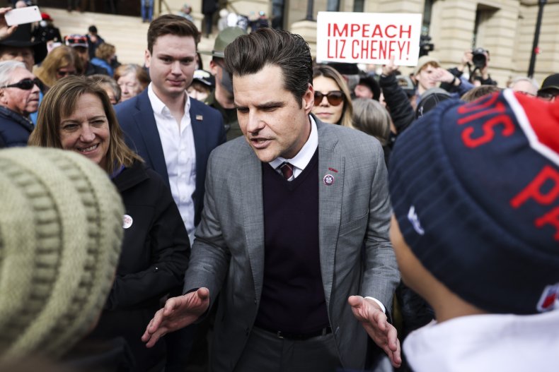 matt gaetz in wyoming