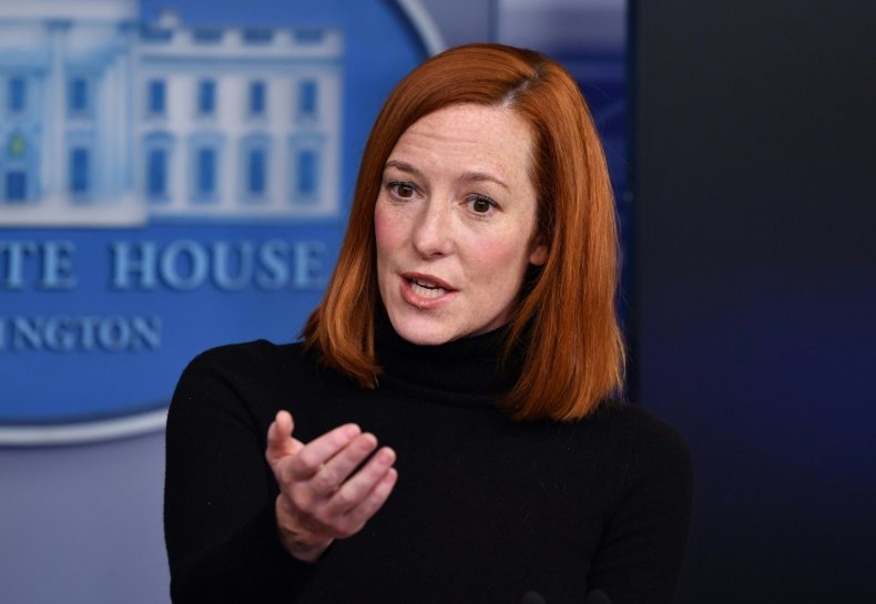 jen psaki at press briefing