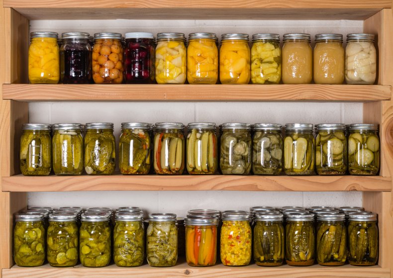 Food in jars