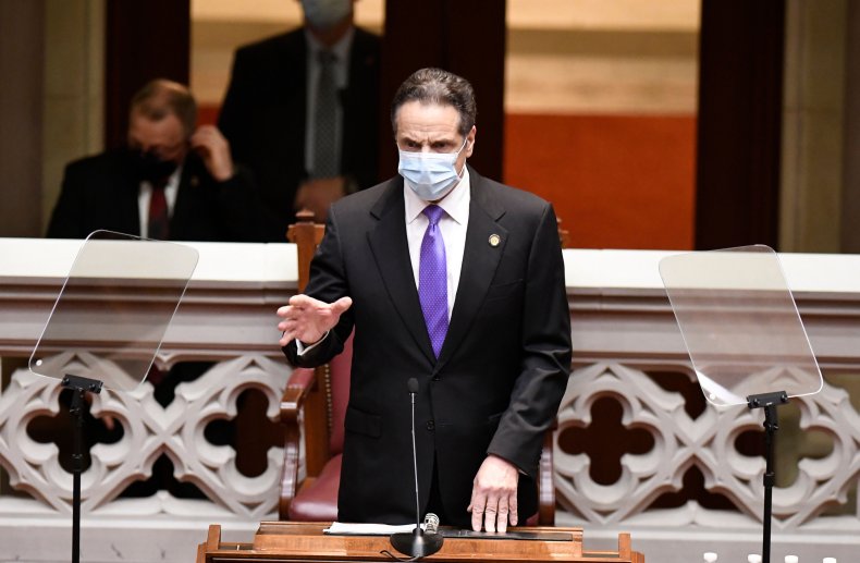 Governor Andrew Cuomo, New York