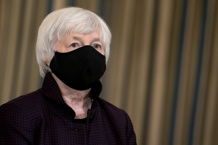 Janet Yellen at Joe Biden WH presser