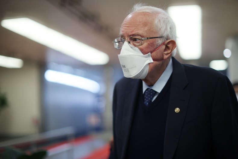 bernie sanders at the capitol