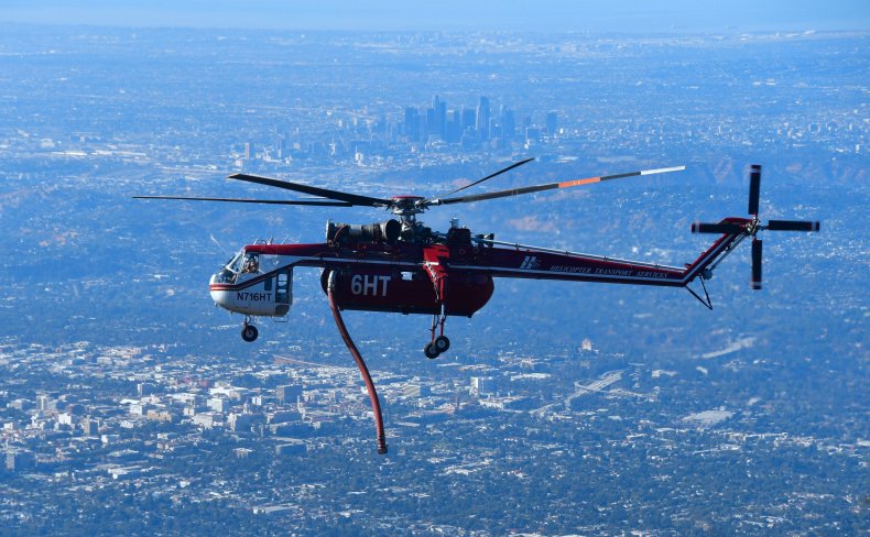 Los Angeles helicopter October 2017
