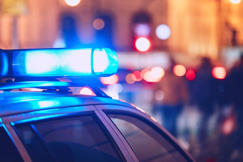 Police car stock