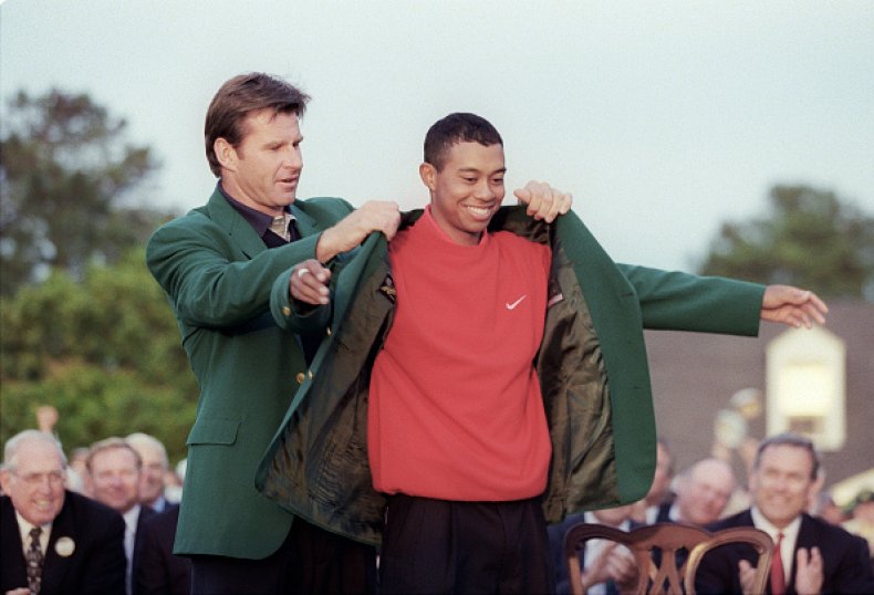 Tiger Woods Wins 1997 Masters
