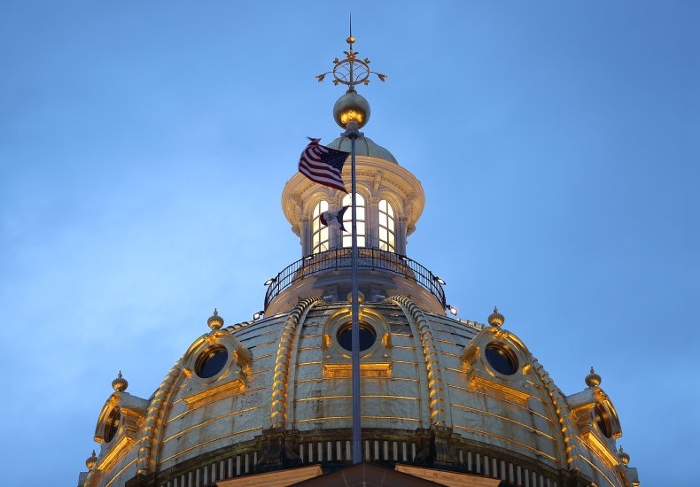 Iowa capitol in Des Moines file photo