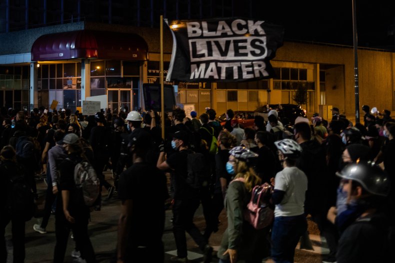 Daniel Prude protest in Rochester, NY