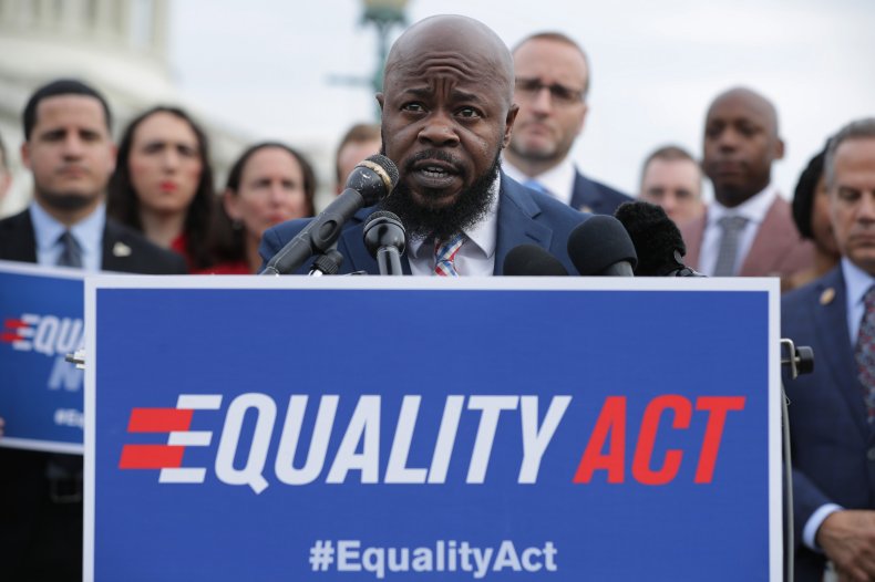 Equality Act campaigners at US Congress