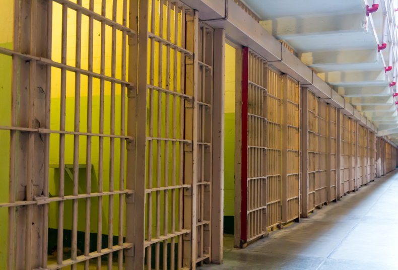 Stock photo of prison cells 