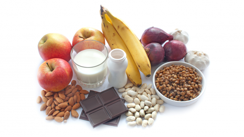 Food with probiotics