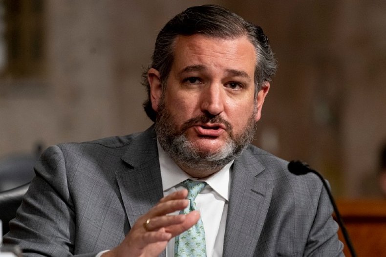 Sen. Ted Cruz (R-TX) speaks during a