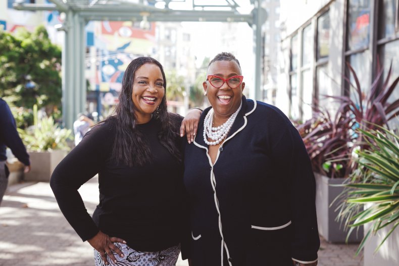 Angela and Liz