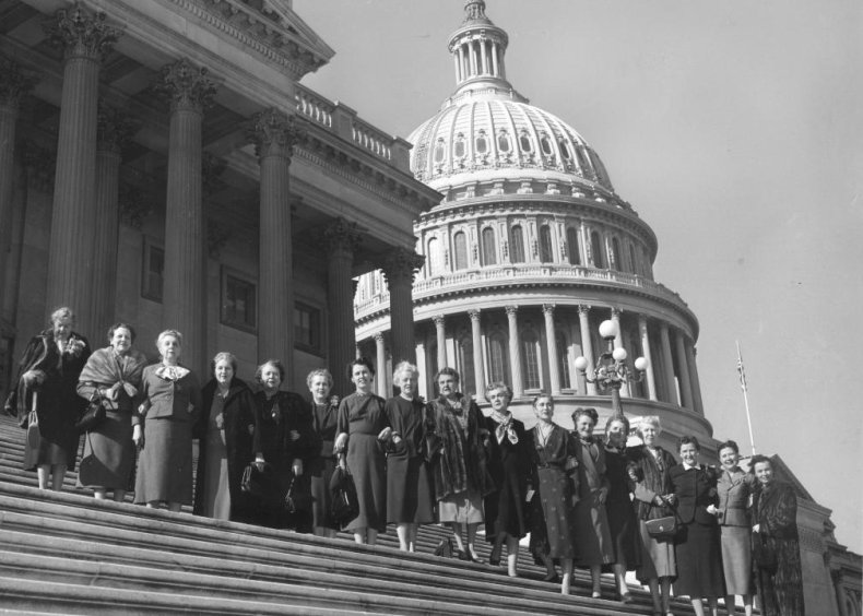 Number of women in public office the year you were born