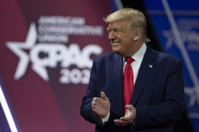 Donald Trump CPAC appearance 2020