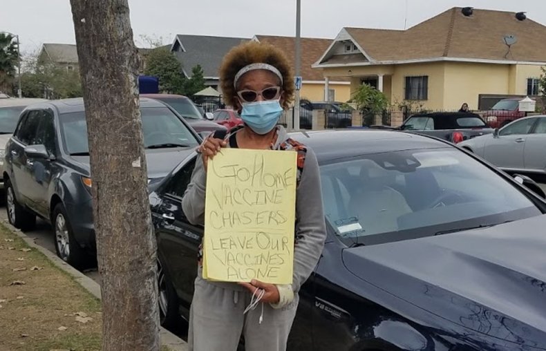 los angeles california vaccine chasers covid-19