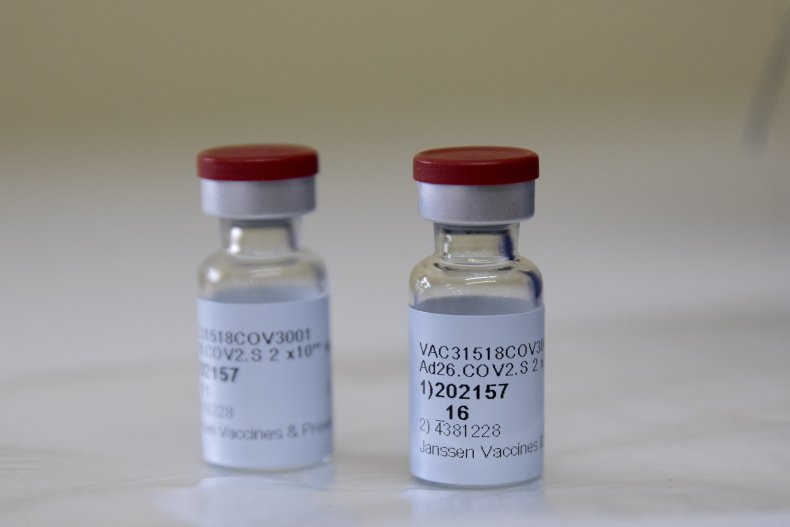 Johnson & Johnson COVID-19 vaccine vials