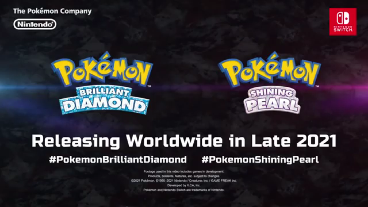 Pokémon Brilliant Diamond,Pokémon Shining Pearl Preview