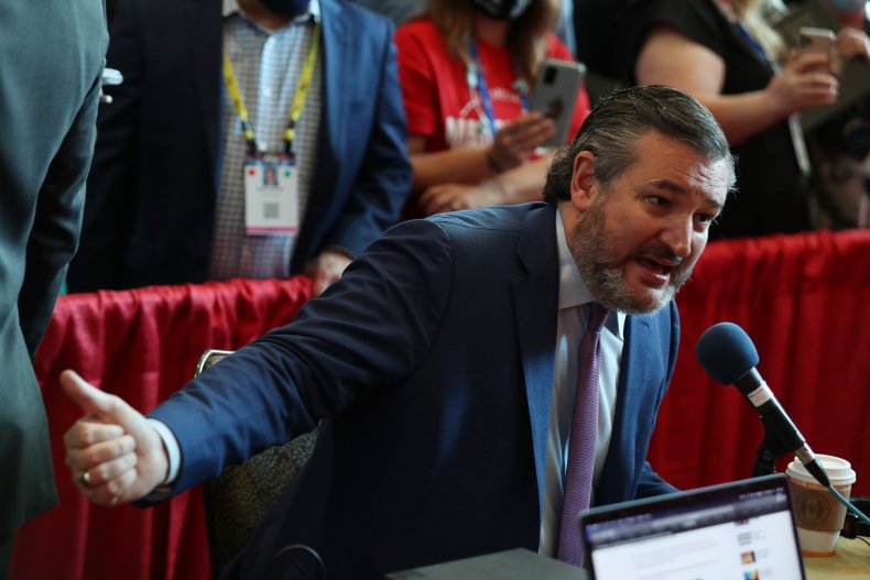Ted Cruz CPAC appearance 2021