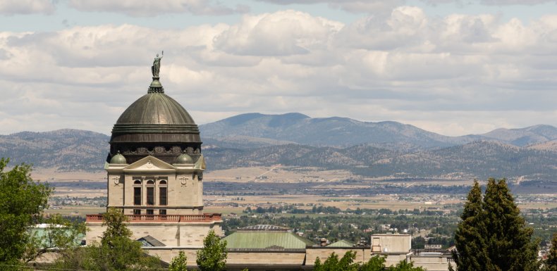Helena Montana state capital building